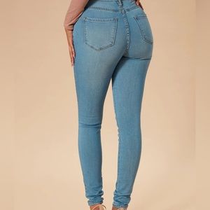 Fashion Nova Light Blue Jeans